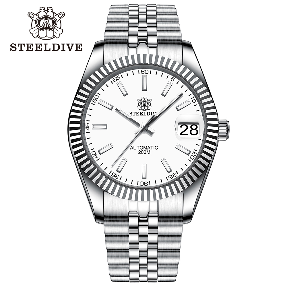 Diver Watch 300M - STEELDIVE Turquoise SD1933 Water Ghost Watch