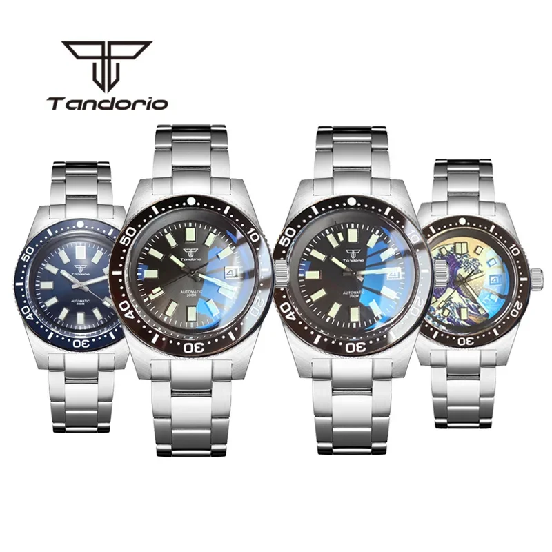 Diver Watch 300M - Tandorio 300M Waterproof 41mm 62mas Style