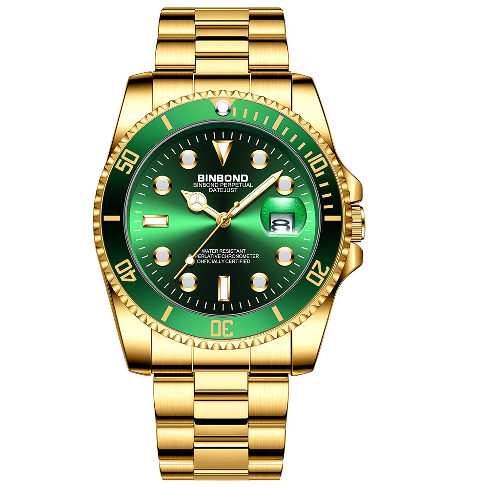 Luxury Watch Maker - BINBOND Orginal Brand Precise Quartz Watches