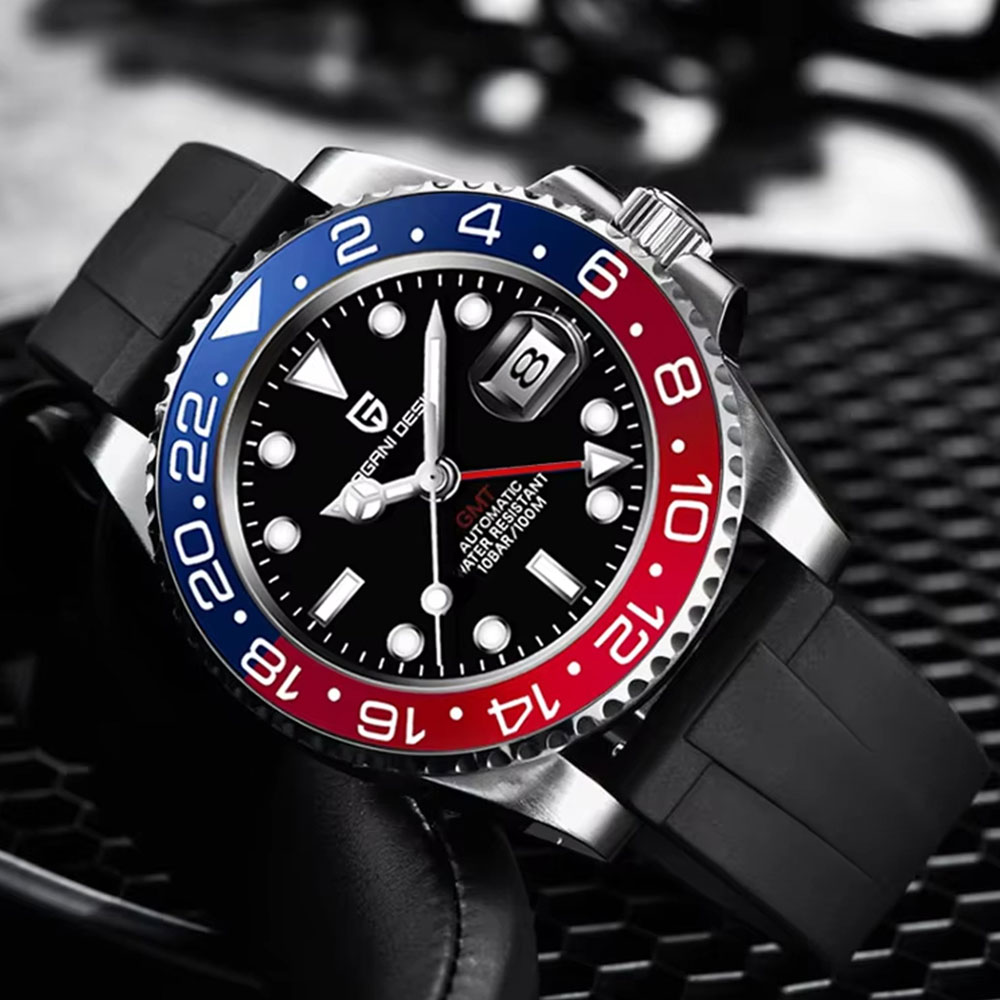 40mm PAGANI DESIGN GMT Men Wat - Luxury Watch La recension och pris
