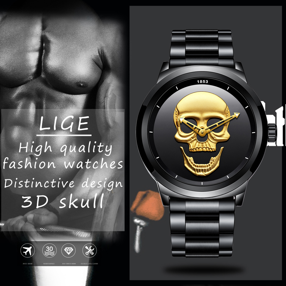 LIGE Sport Mens Watches Top Br - Luxury Watch Maker recension och pris