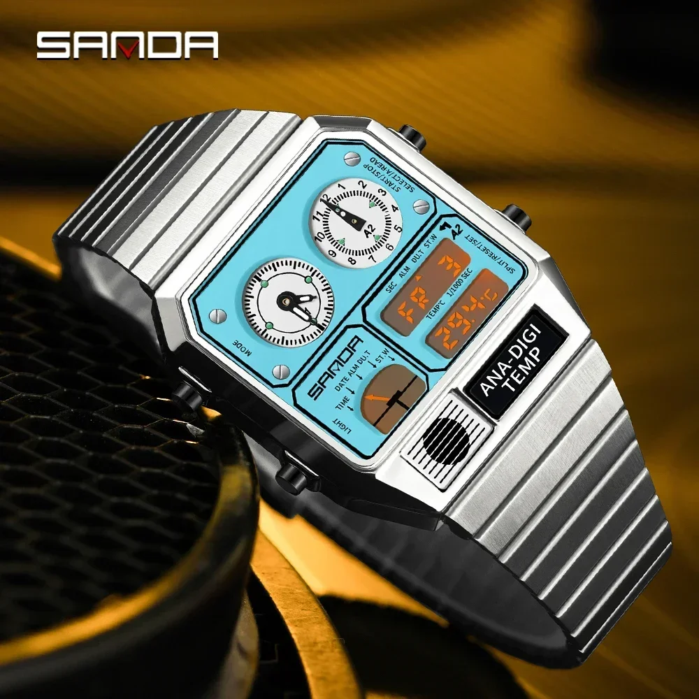 SANDA 3192 Fashion Unisex Watc - Minute Repeater Watch recension och pris