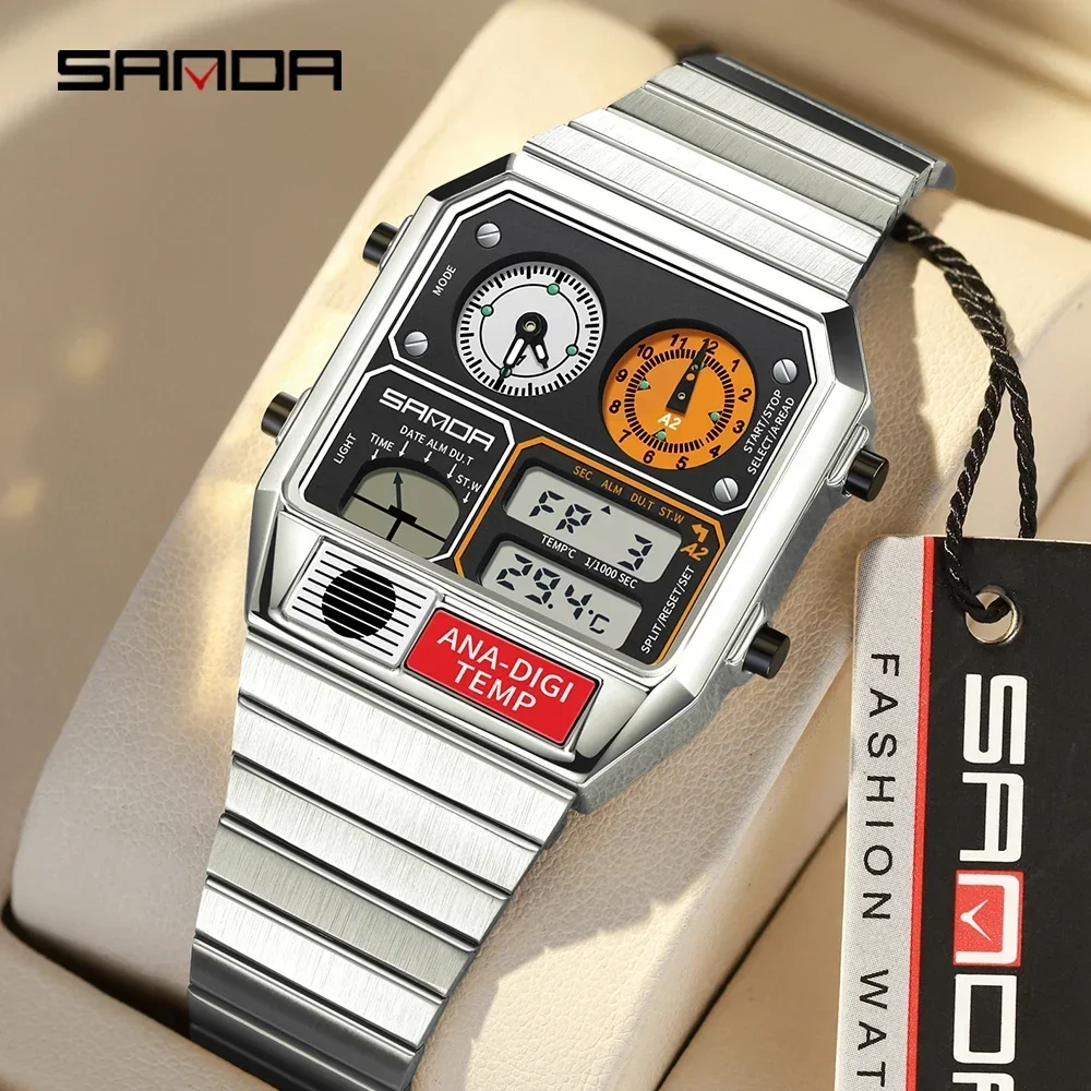 SANDA 3192 Fashion Unisex Watc - Minute Repeater Watch recension och pris