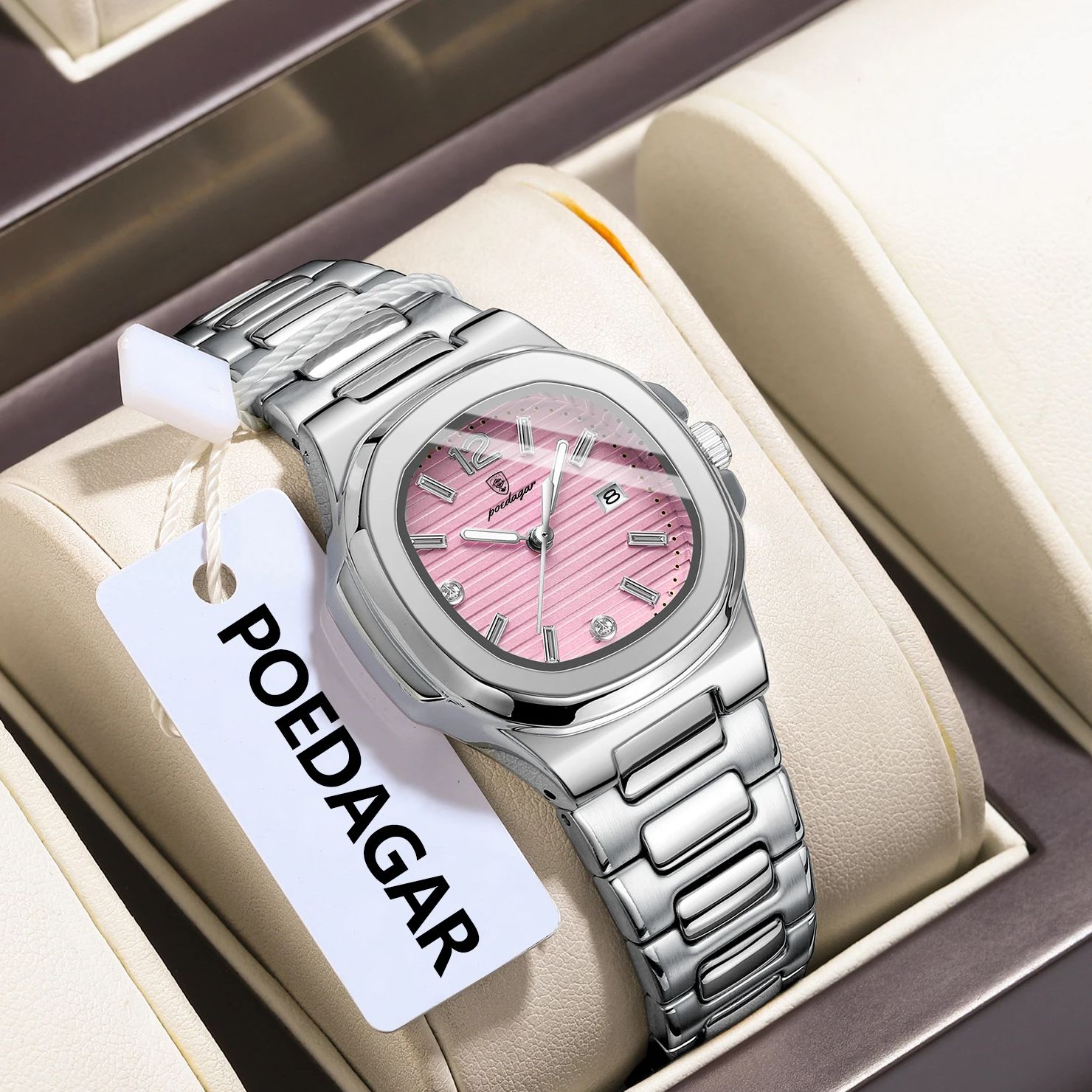 POEDAGAR Square Fashion Woman  - Luxury Watch Casio recension och pris