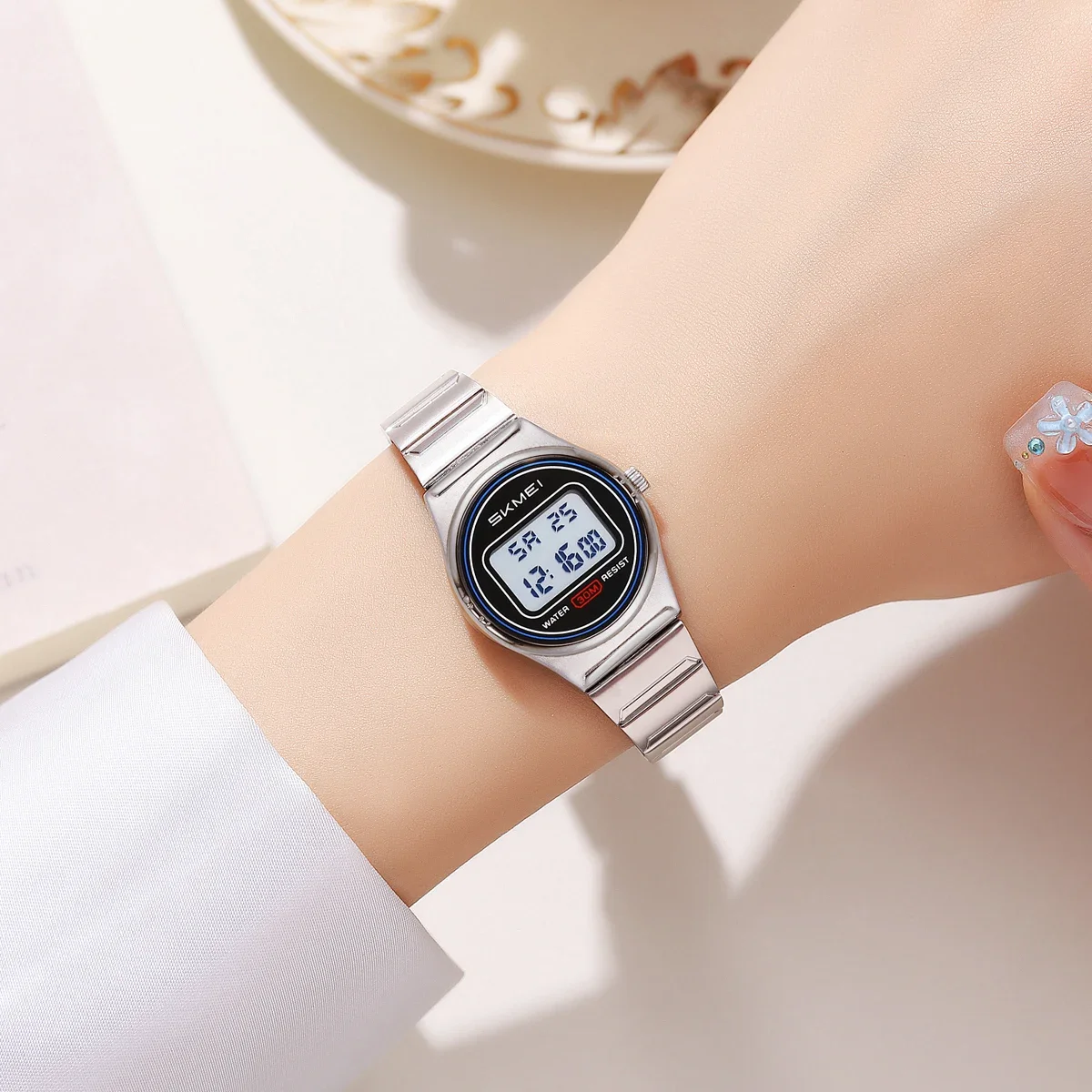 SKMEI 2338 Watch Small Digital - Minute Repeater Watch recension och pris