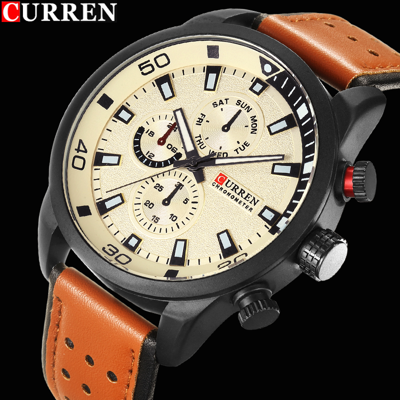 2017 CURREN Stylish Watch Men  - Luxury Watch Maker recension och pris