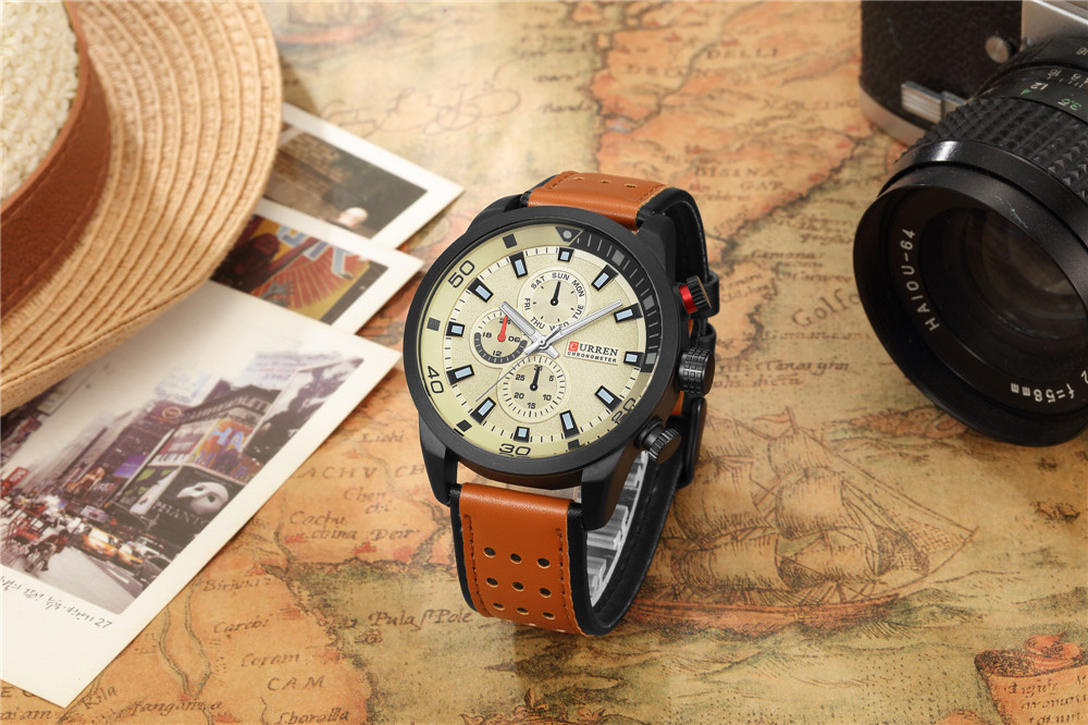 2017 CURREN Stylish Watch Men  - Luxury Watch Maker recension och pris