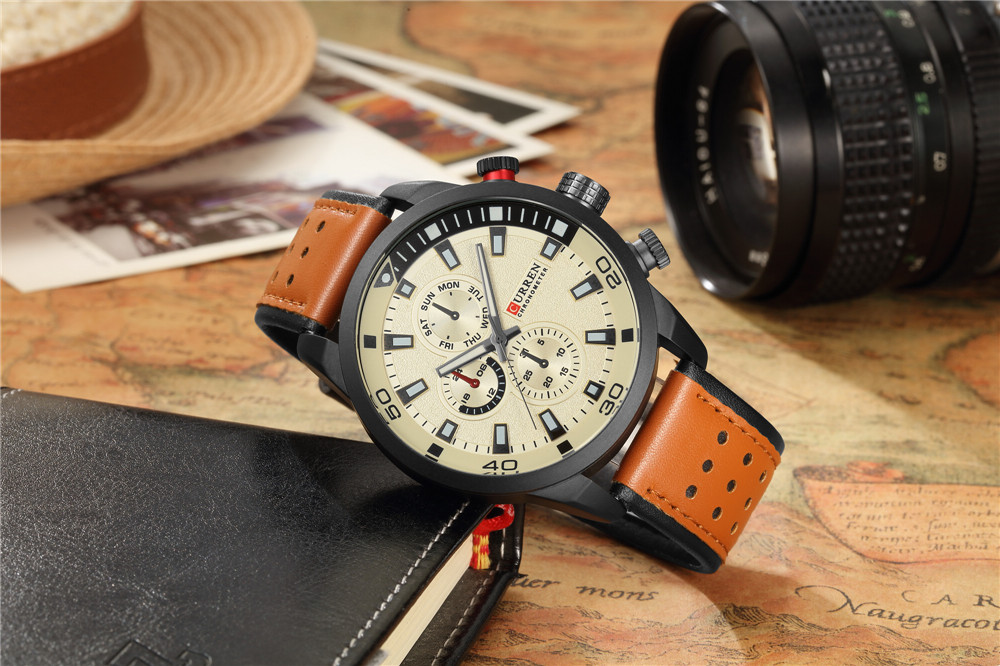 2017 CURREN Stylish Watch Men  - Luxury Watch Maker recension och pris