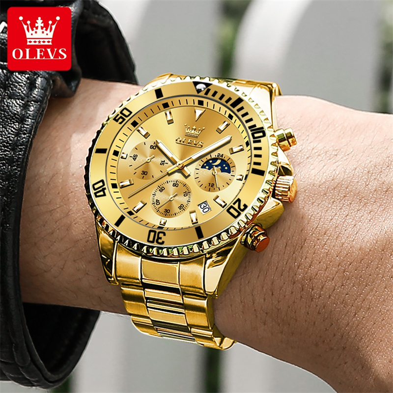 OLEVS Watch Men Top Brand Luxu - Luxury Watch Name recension och pris