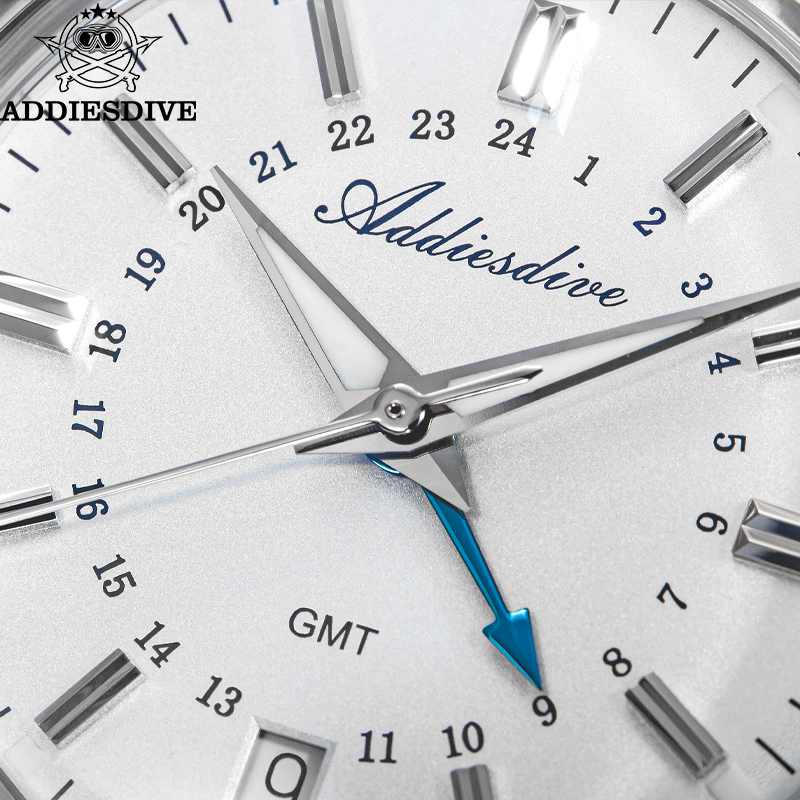 ADDIESDIVE Men GMT Quartz Move - Luxury Watch La recension och pris