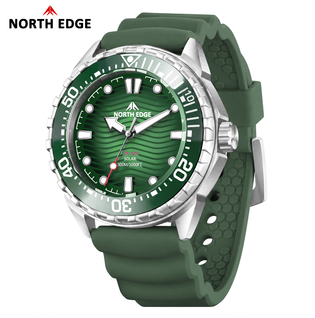 NORTH EDGE 2026 New TRITON Sol - Diver Watch 300M recension och pris