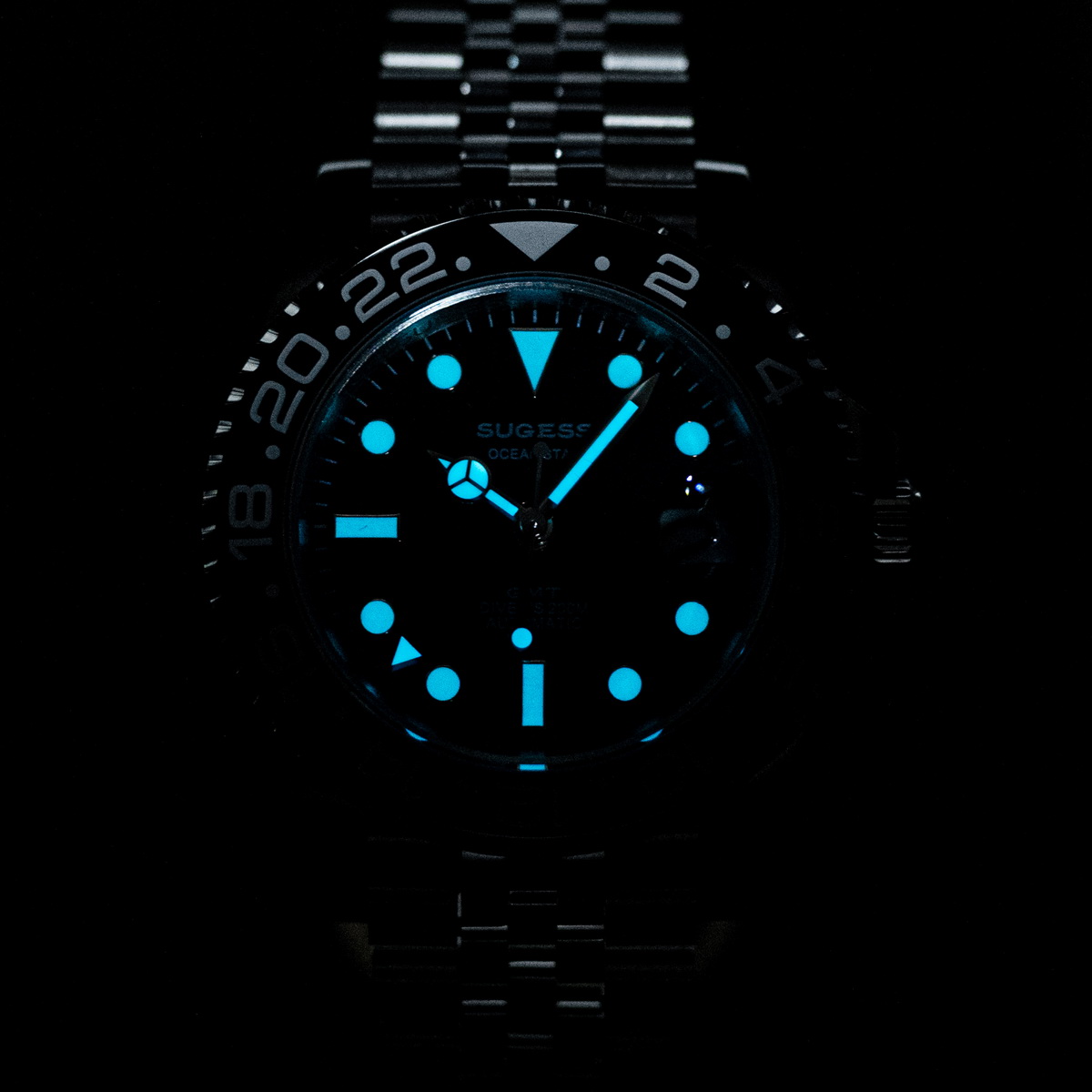 Sugess GMT Diving Watch of Men - Minute Repeater Watch recension och pris