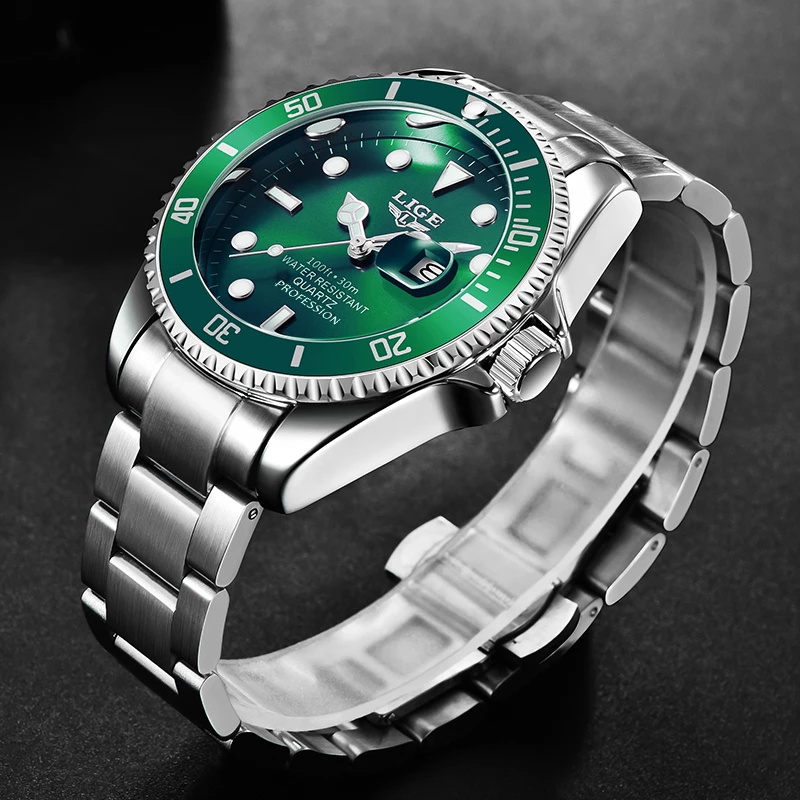 LIGE Top Brand Luxury Fashion  - Luxury Watch Name recension och pris