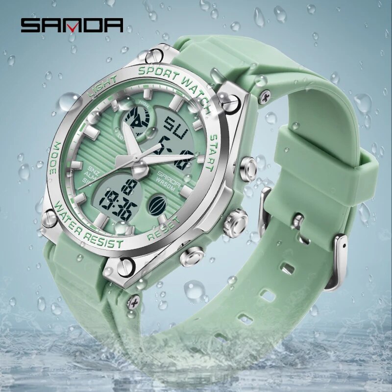 SANDA Brand G Style LED Digita - Perpetual Calendar Watch recension och pris