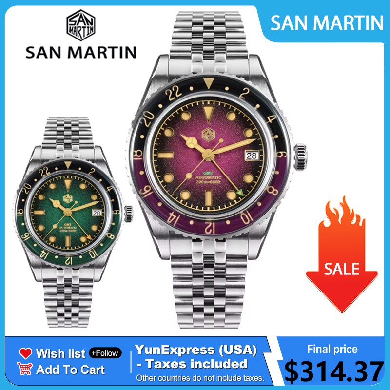 2025 New San Martin SN0134G Me - Luxury Watch La recension och pris