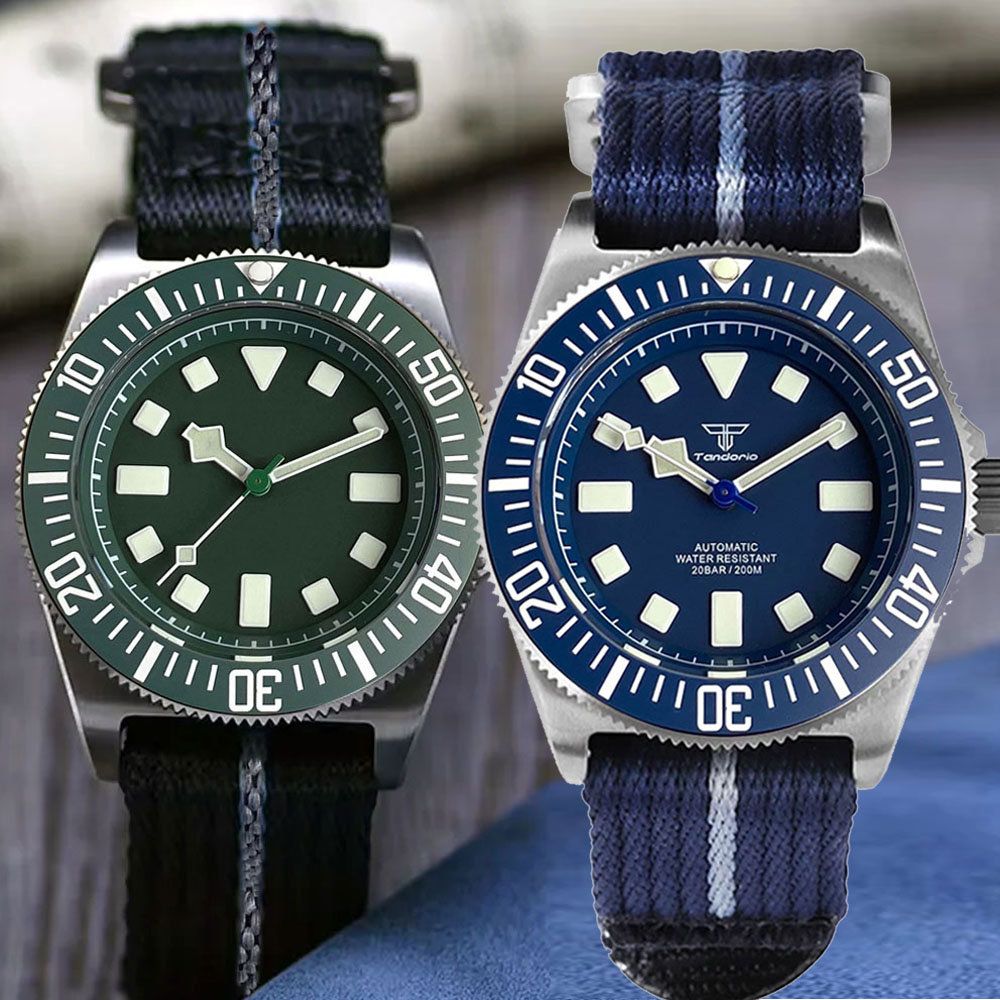 Titanium Case Tandorio 42mm Re - Diver Watch 300M recension och pris