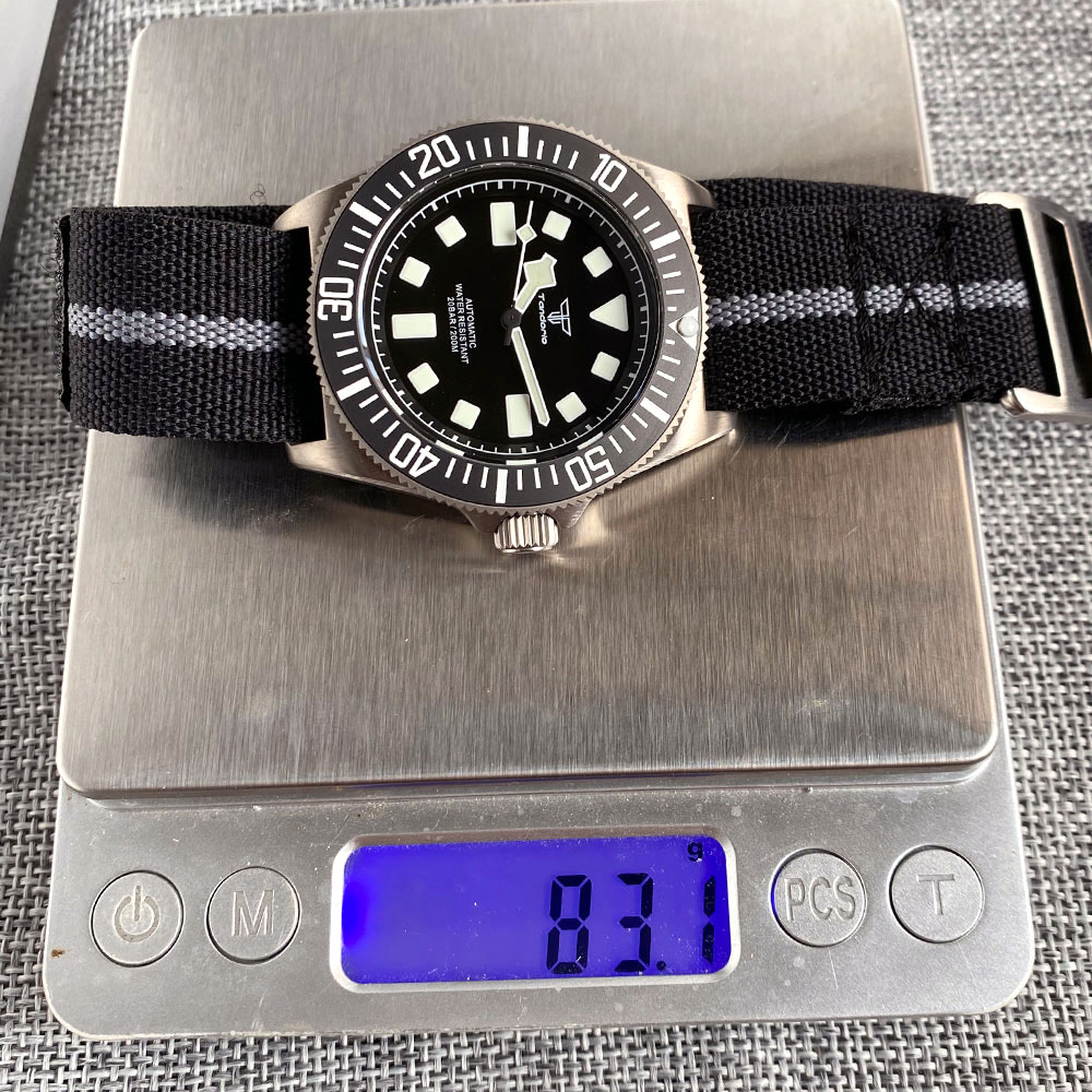 Titanium Case Tandorio 42mm Re - Diver Watch 300M recension och pris
