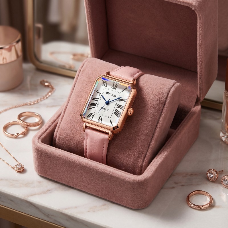 Fashion Rectangle Quartz Watch - Luxury Watch Index recension och pris