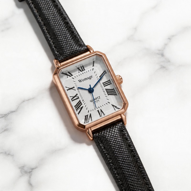 Fashion Rectangle Quartz Watch - Luxury Watch Index recension och pris