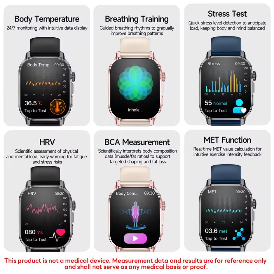 2026 NEW Upgraded Health Check - Gmt Dual Timezone Watch recension och pris