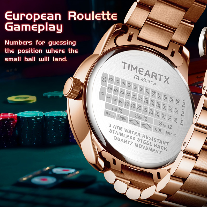 TIMEARTX Brand New Luxury Quar - Luxury Watch Name recension och pris