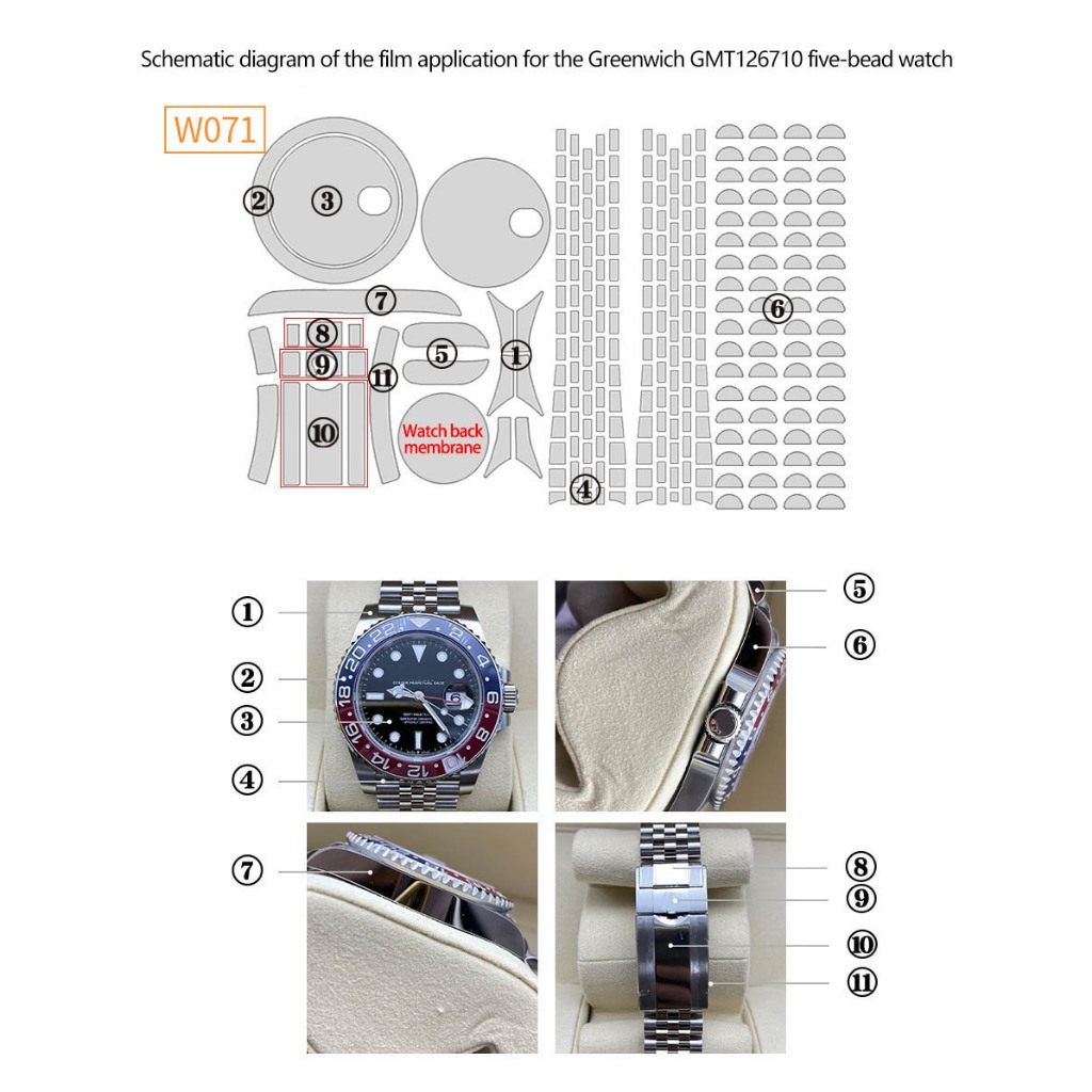 Watch Film for Rolex GMT-Maste - Luxury Watch Gold recension och pris