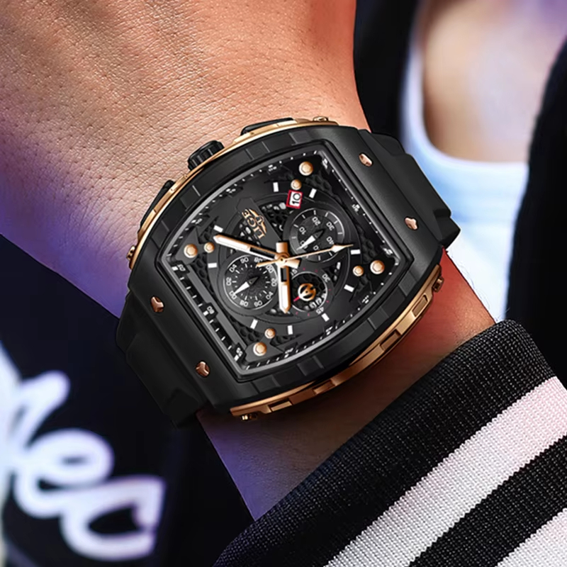 LIGE Top Brand Luxury Men Watc - Luxury Watch Maker recension och pris