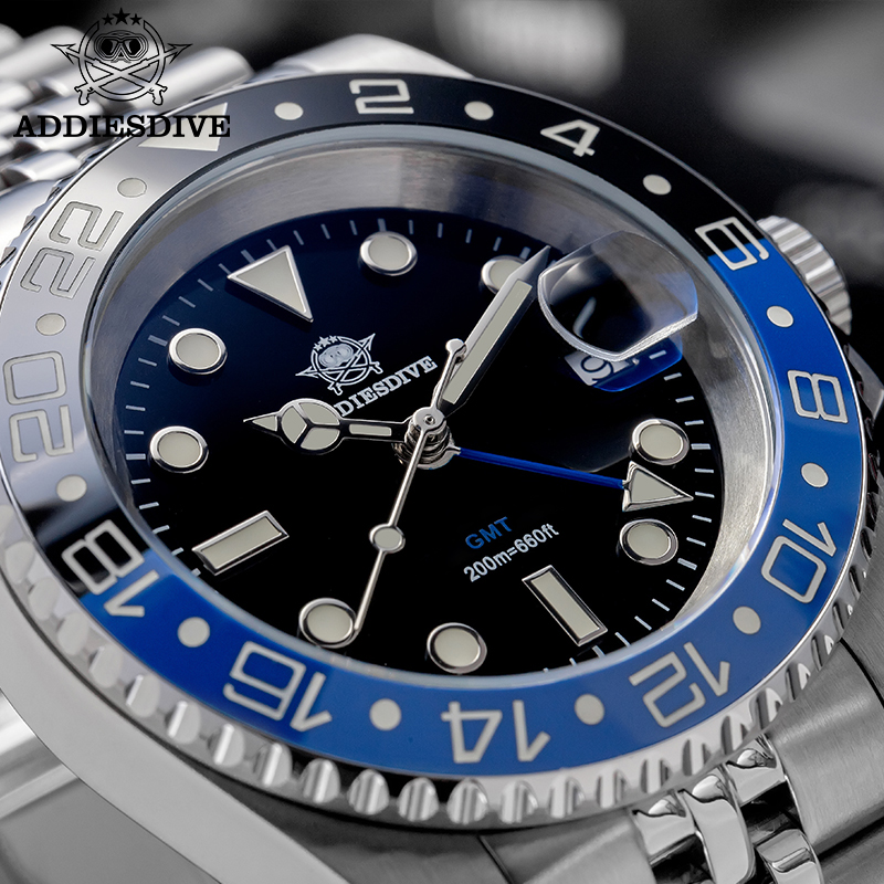 ADDIESDIVE Men's GMT Watch AD2 - Luxury Watch La recension och pris