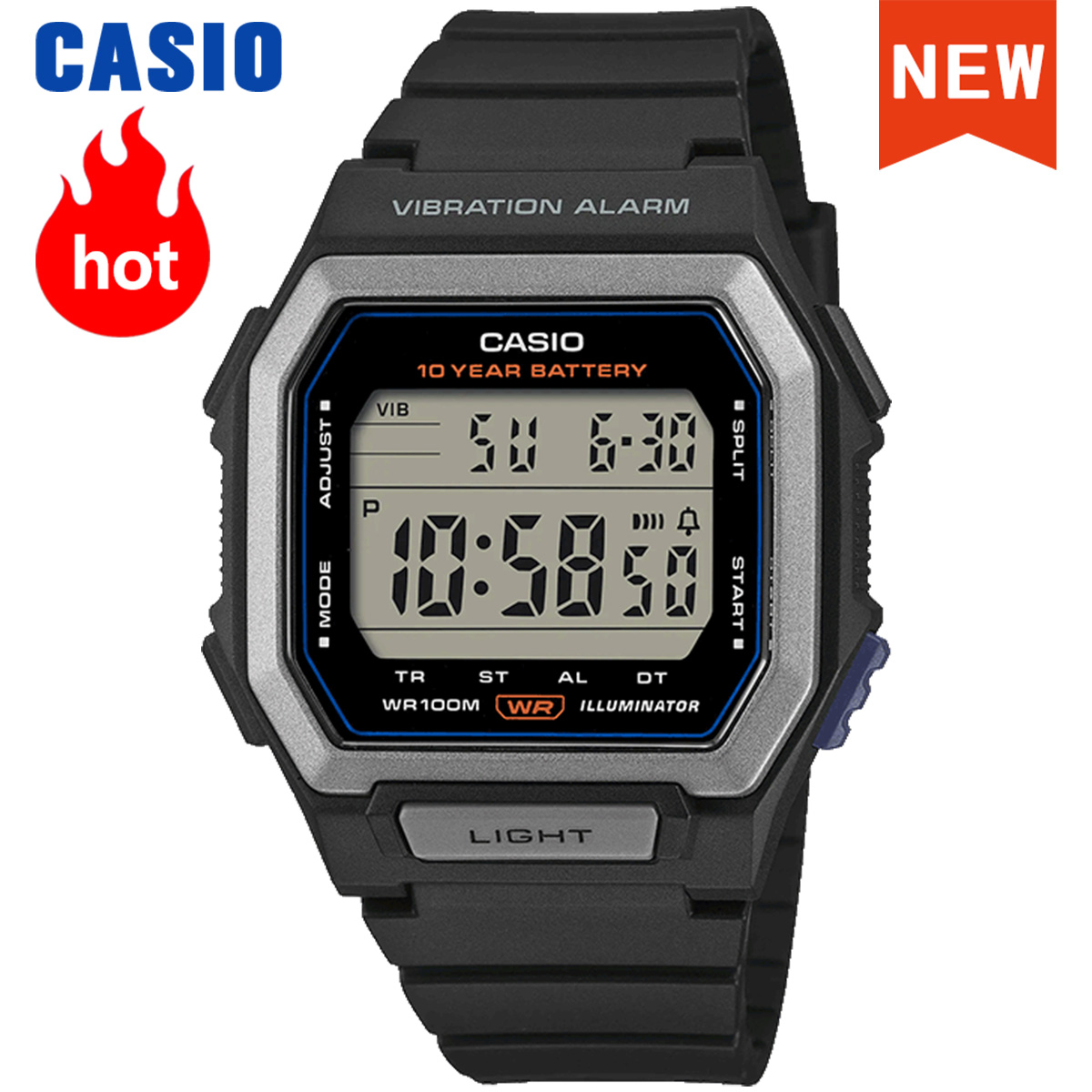Casio Watch New 2026 Model W-7 - Luxury Watch Casio recension och pris