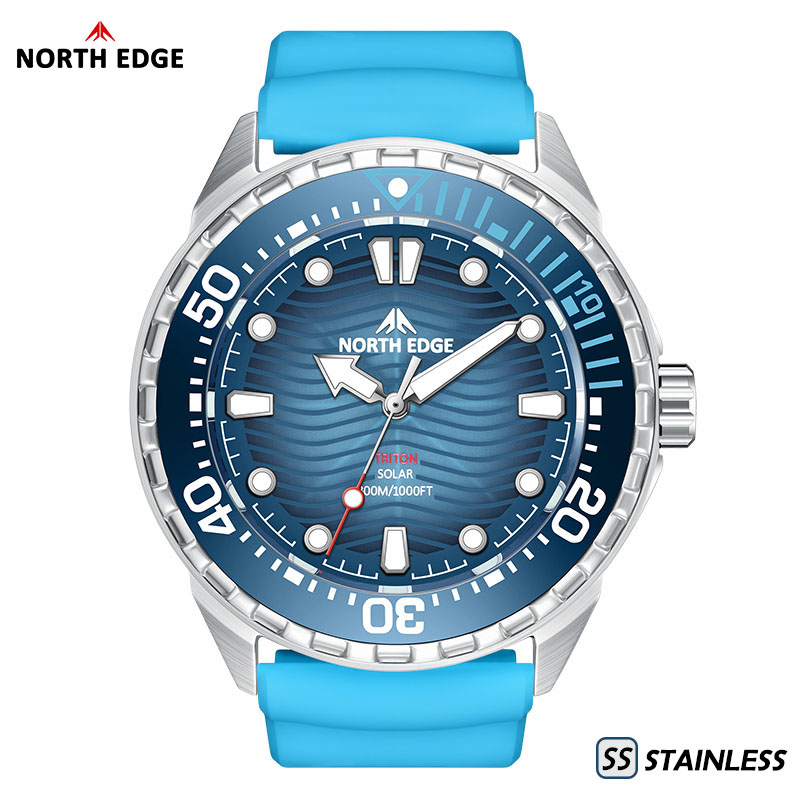 NORTH EDGE TRITON-TI Titanium  - Diver Watch 300M recension och pris