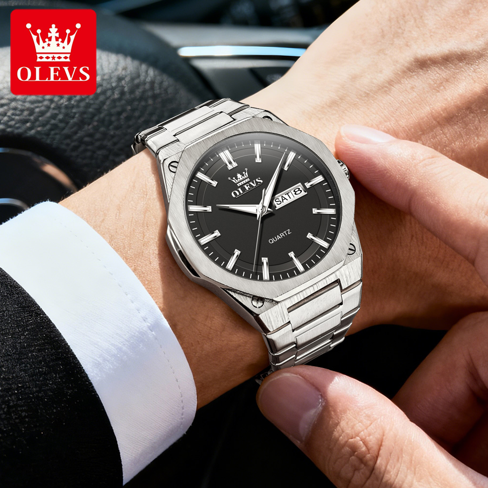OLEVS 3733 Men Quartz Watch Ni - Luxury Watch Maker recension och pris