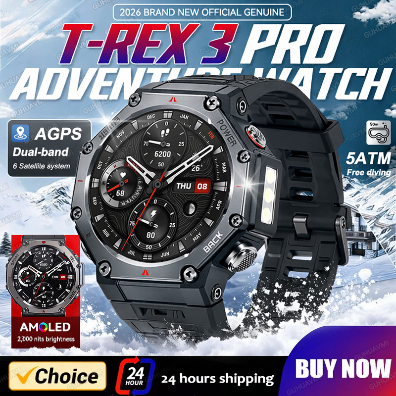 2026 New GPS Smart Watch Built - Gmt Dual Timezone Watch recension och pris