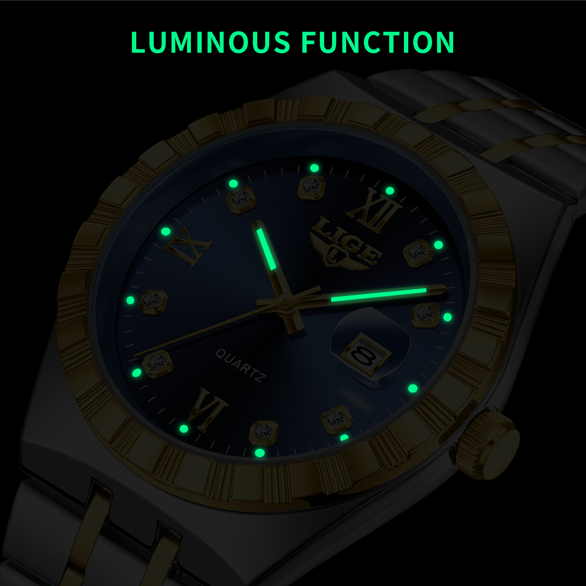LIGE Business Men Watches Top  - Luxury Watch Quality recension och pris