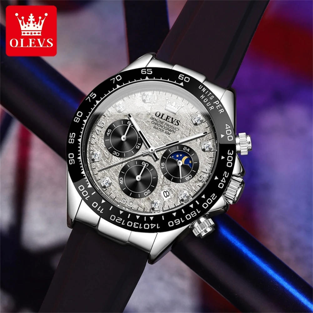 OLEVS 2875 Men's Watches Chron - Luxury Watch Maker recension och pris