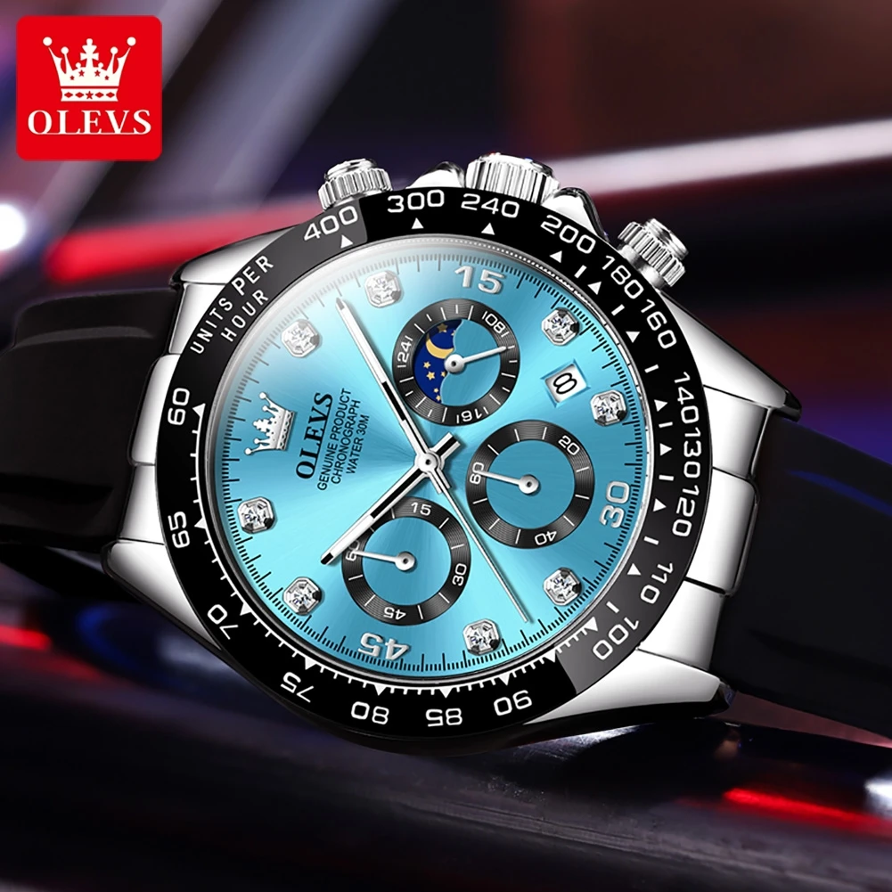 OLEVS 2875 Men's Watches Chron - Luxury Watch Maker recension och pris